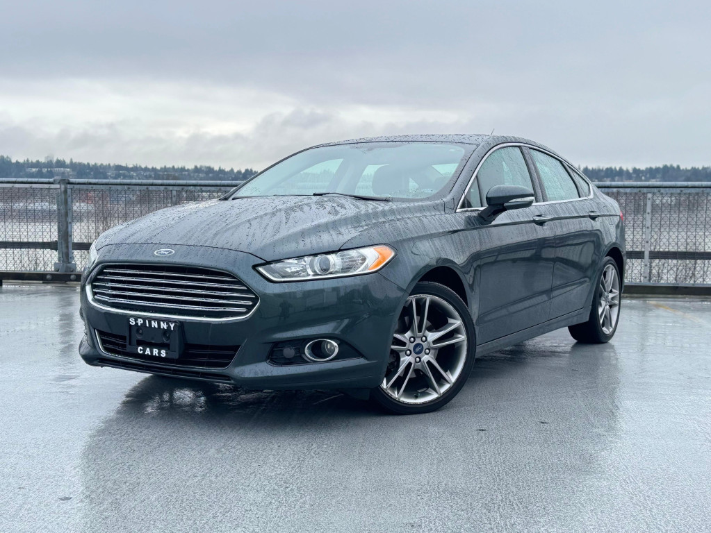 2015 Ford Fusion Titanium AWD | Sunroof, Leather Seats, Spinny Certified for sale in New Westminster, BC